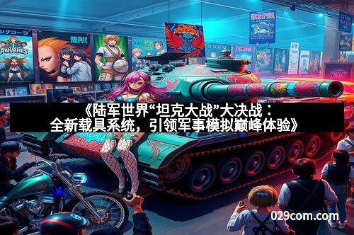 《陆军世界“坦克大战”大决战：全新载具系统，引领军事模拟巅峰体验》